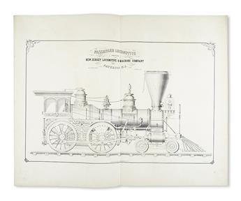 (SCIENCE AND ENGINEERING.) Weissenborn, Gustavus. American Engineering, Illustrated by Large & Detailed Engravings
